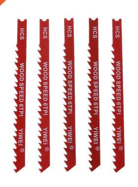 5pcs Durable U-shank High Carbon Steel 6 TPI Reciprocating S