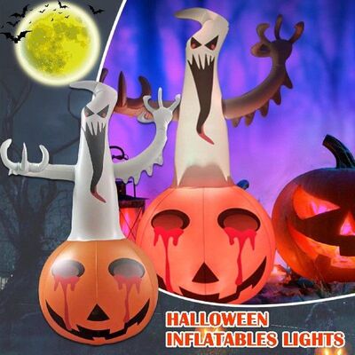 Our Warm Halloween Inflatables Ghost With Led Flashing