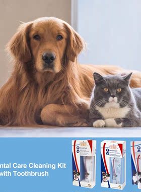 Pet Toothpaste Dog Cat Toothbrush For Dogs Helps Reduce