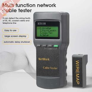 SC8108 Portable LCD Network Tester Meter&LAN