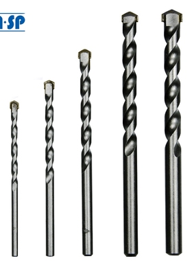 TASP 5pcs Masonry Drill Bits Tungsten Carbide Tipped Concret