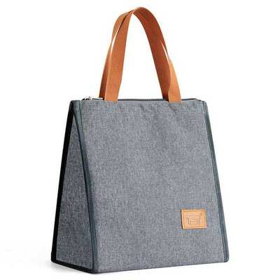 Tas Makan Siang Portabel Wanita Pria Pendingin Termal Beras