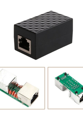 Lightning Arrester RJ-45 Adapter Ethernet Surge Protector Ne