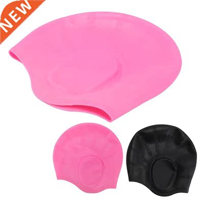 Silicone Swimming Cap Ear Protection Three Dimensional