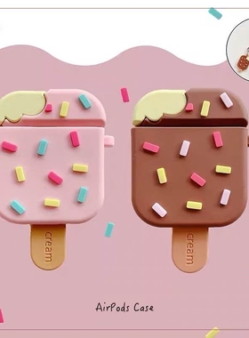 For AirPod pro 2 Case Cute Cartoon Sweet Summer Ice Cream S