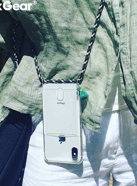 Crossbody Lanyard Case With Bank Card Holder For iPhone 11 P