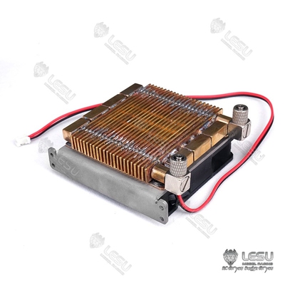 LESU Metal Radiator Cooling Part for 1/14 Hydraulic Dumper T