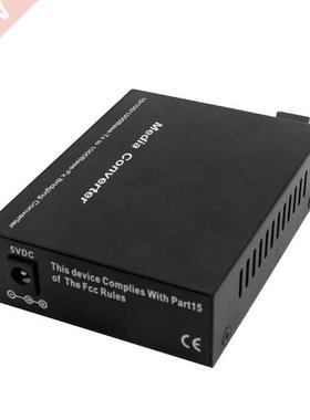 Black Fast 20km Ethernet Optical Fiber Media SC/ FC Switch S