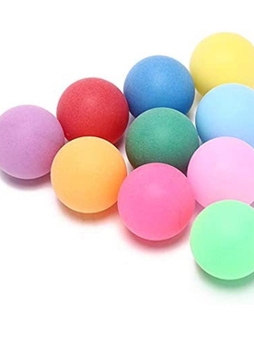 50/25/10 Pcs/Pack Colored Ping Pong Balls 40mm Entertainment