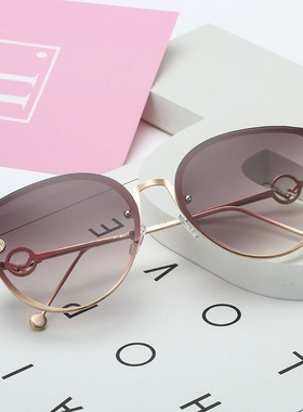2020 Metal Luxury Brand Designer Lady Cat Eye Sunglasses Wo