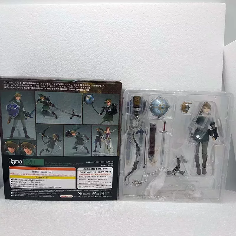 Figma 319 320 Зельда Skyward Sword Link Twilight Princess AC
