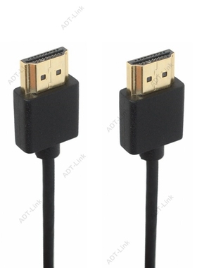 OD 3.0mm Super Soft Thin Micro HDMI compatible male to HDM