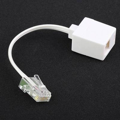 RJ45 To RJ11 Telephone Line Cord Landline Extension Cable H