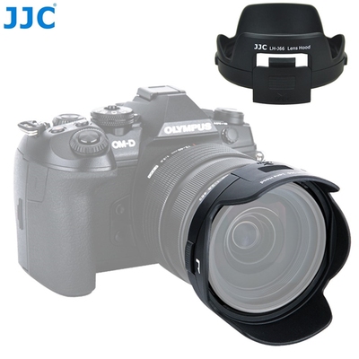 JJC Bayonet Camera Lens Hood 62mm Protector for Olympus M