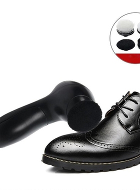 Electric Shoe Brush Polisher Portable Handheld Scrubber with