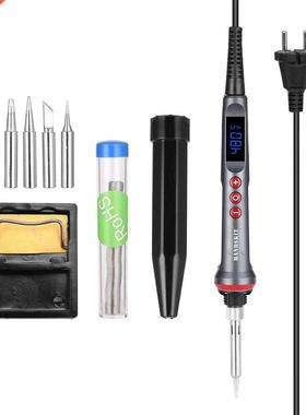 HANDSKIT 90W LED Digital Electric Soldering Iron Set Adjusta