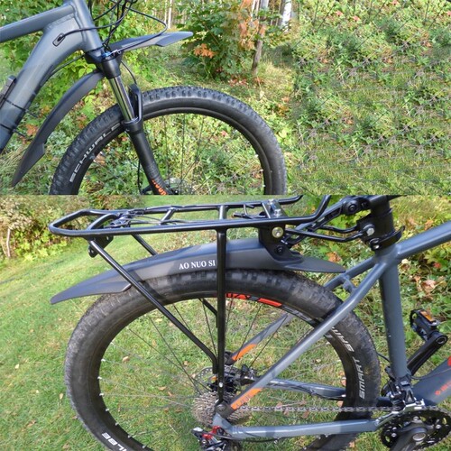 2 PCS Front Rear Bicycle Mud guard MTB Bike Fender 24 26 27