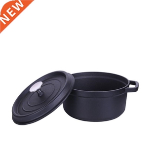 24cm Cast iron Dutch Oven Cast Iron Saucepan Soup Pot 3.8L 2