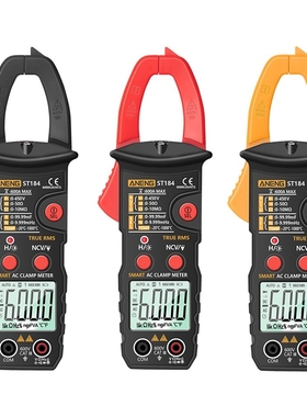 ANENG ST184 Digital Clamp Multimeter 6000 Counts DC AC Resi