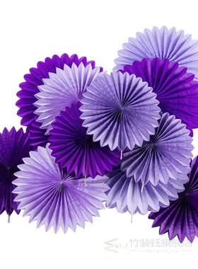 12pcs Paper Rosettes Baby shower Party Decorations Snowflake