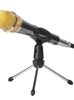 2019 New Mini Mic Stand Microphones Tripods Holder Desktop T