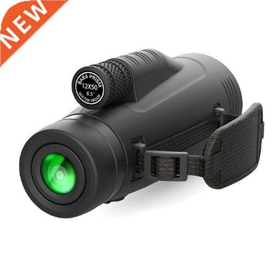 Monocular Telescope 12x50 Smartphone Adapter Upgraded