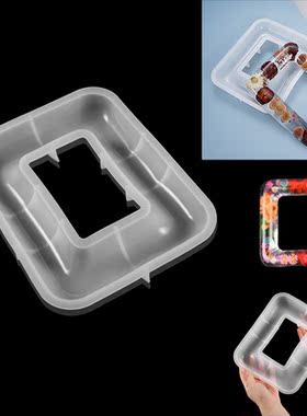 Resin Crystal Epoxy Mold Rectangular Photo Frame