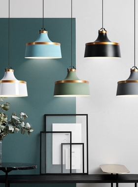 Single-head Nordic Chandelier Postmodern Danish Style Restau