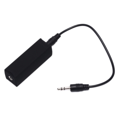 Ground Loop Noise Filter Isolator & 3.5mm Cable for Home Ste