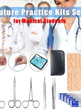 11/12pcs Medical Skin Suture Practice Tool Suture Pad Traini