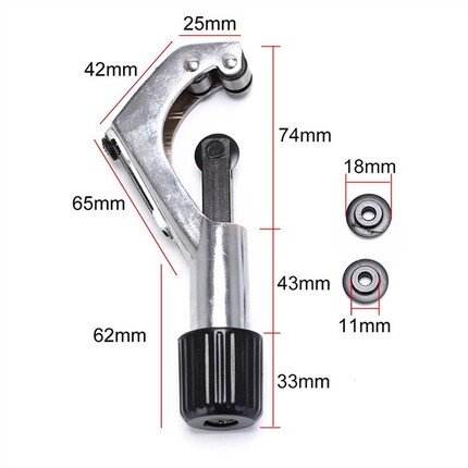 Durable 4-28mm Pipe Cutter Scissors Aluminum Iron Metal Tube