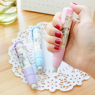 1pcs Cute Kawaii Automatic Rubber Eraser Removable Combinati