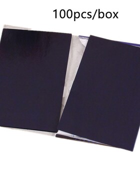 100 Pcs Thin Type School Transfer Graphite Copy Carbon Paper