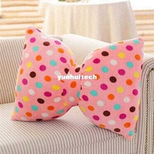 New Soft Mermaid Tail Blanket Fleece Bowknot Pillow Set Sofa