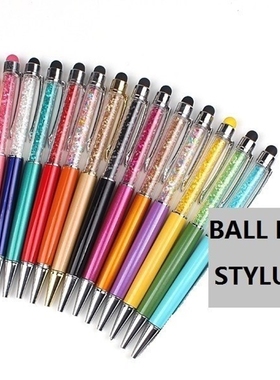 Touch screen pen capacitance pen crystal ball pen stylus