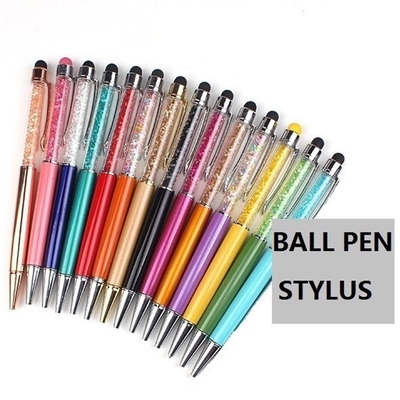 Touch screen pen capacitance pen crystal ball pen stylus