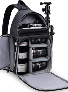 DSLR Camera Bag Shoulder Sling Cross Case for Nikon Z50 Z7