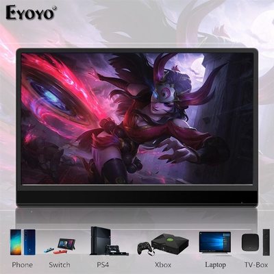 Eyoyo 12.5 13.3 15.6 TYPE C USB C HDMI DP 1080P 4K Ul
