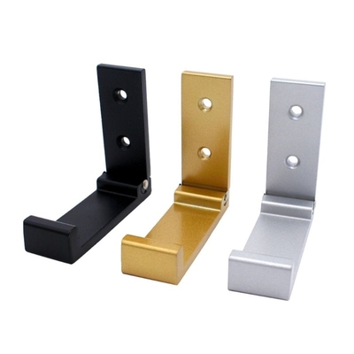 Aluminum Alloy Wall Mount Holder Headphones Headset Stand Fo