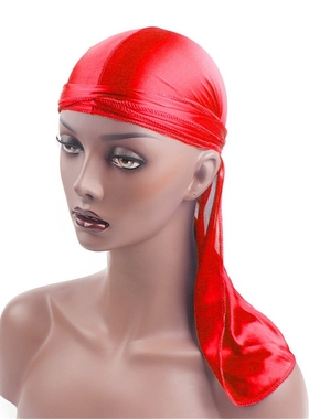 Men Women Silk Satin Breathable Silky Durag 360 Wave Cool B