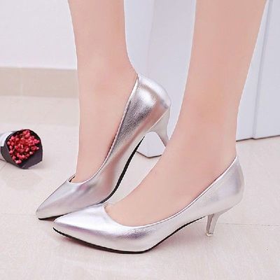 GAOKE Fashion Office Work Pumps Women Shoes Elegant Heeled