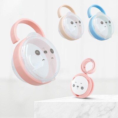 Portable Pacifier Box Kids Pacifier Nipple Cradle Case Holde