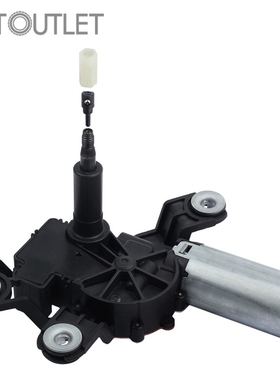 AUTOUTLET Car Rear Wiper Motor 1K6955711B 1K6955711C Rear W