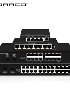 5/8/16/24 Gigabit Ethernet Switch 10/100/1000Mbps RJ45 LAN F