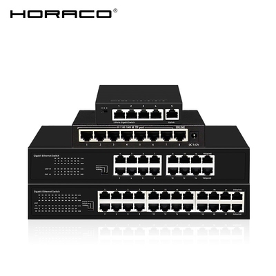 5/8/16/24 Gigabit Ethernet Switch 10/100/1000Mbps RJ45 LAN F