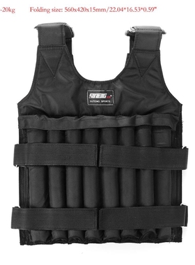 Running Loading Weighted Vest Jacket Load Weight Vest Exerci