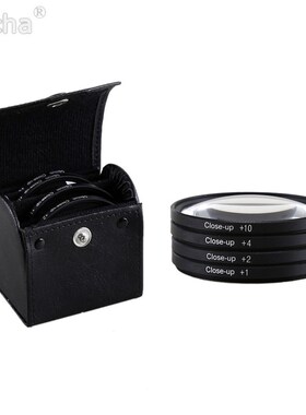 Macro Close p Lens Filter +1+2+4+10 Filter Kit 49mm 52mm 55m