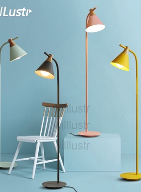 modern design Floor Lamp nordic Lighting macaron color Lamps