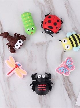 Cute Cartoon Animal Cover USB Data Cable Bites Protector Uni