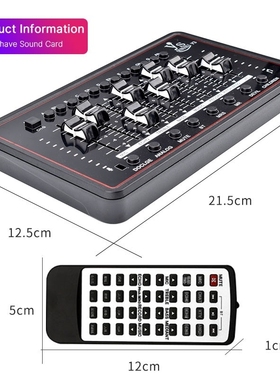 Professional Sound Card  bm 800 Studio Microphone Audio Inte